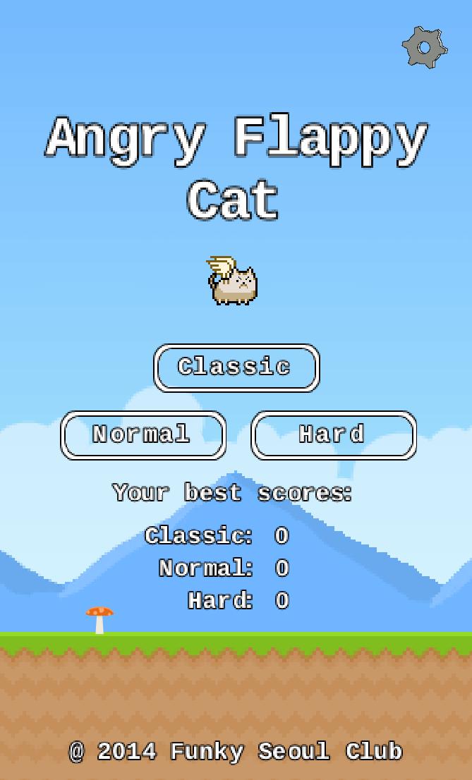Angry Flappy Cat
