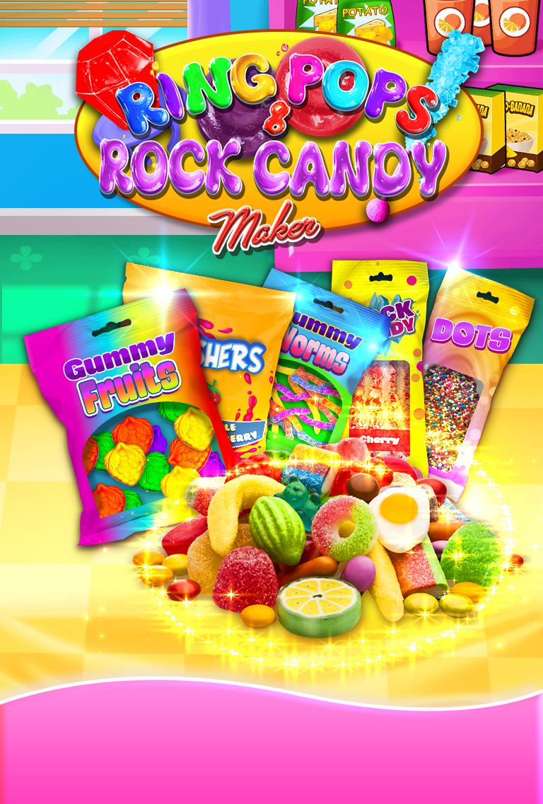 Ring Pop & Rock Candy Maker - Rainbow Cooking Kids_截图_5
