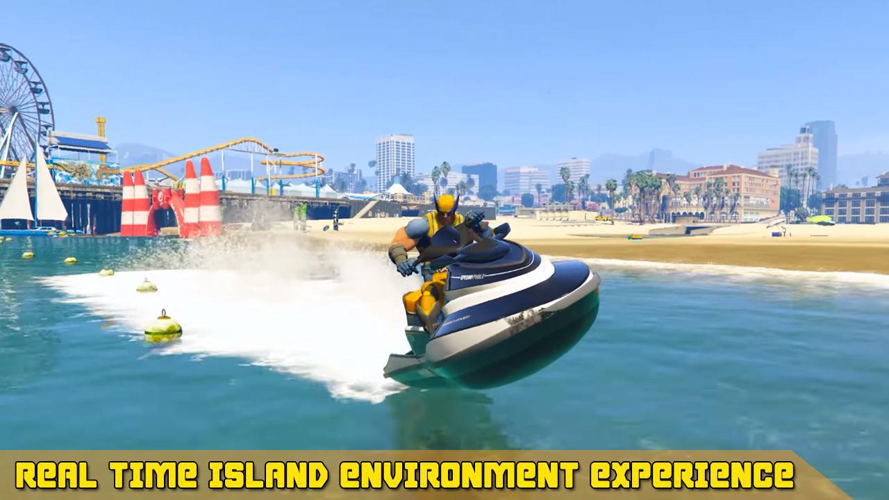 Superhero Extreme Jetski Racing and Water Race_截图_5