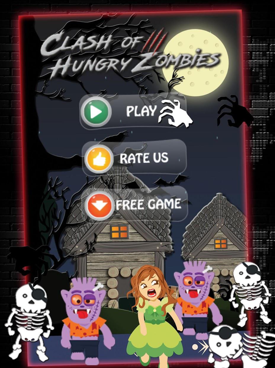 Clash of Hungry Zombies