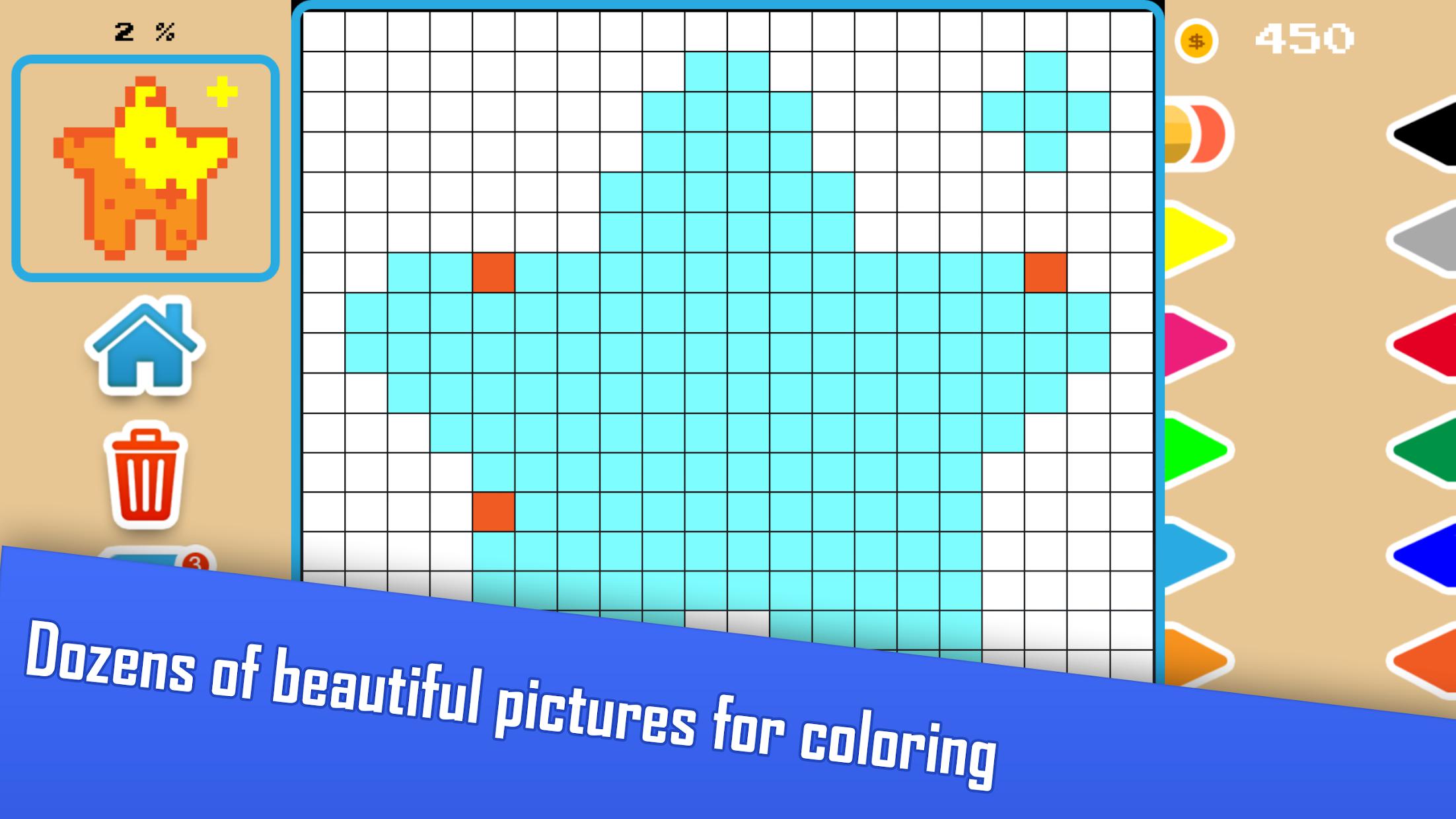 Sticky Pixels - Coloring Book_截图_4