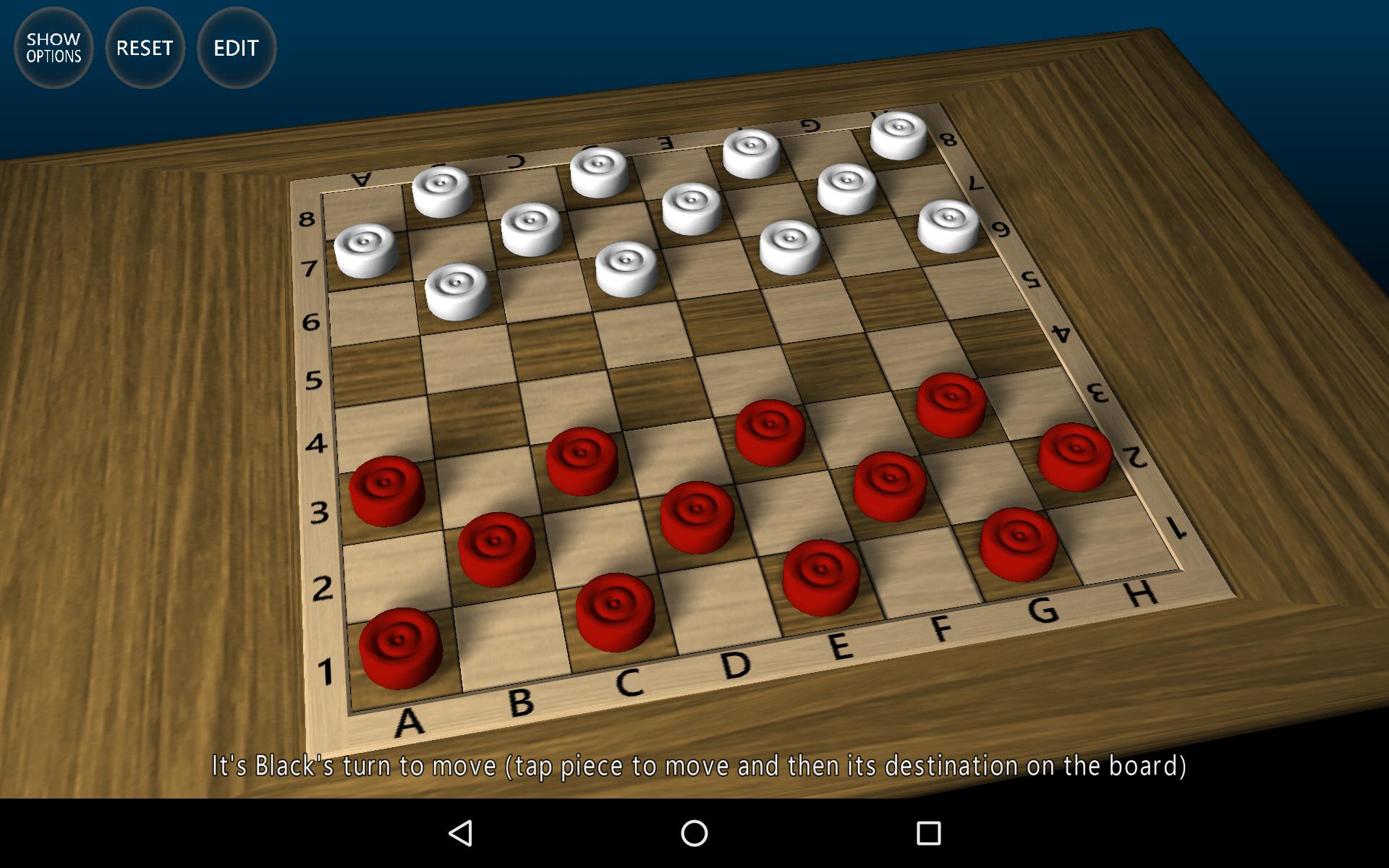 3d checkers game