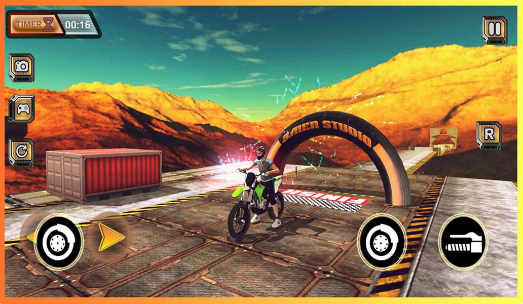 Impossible Bike BMX Tracks Stunt_游戏简介_图2