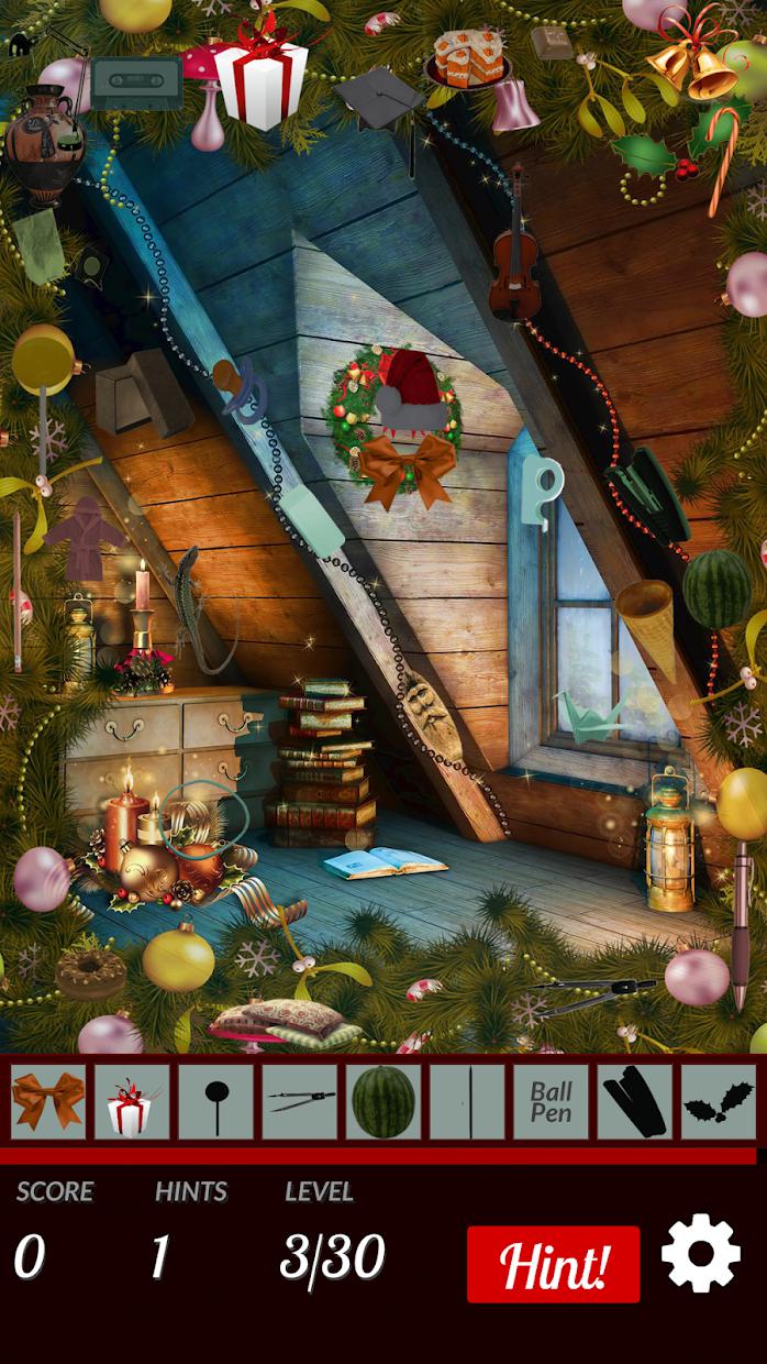 Hidden Objects Cozy Xmas: Colorful Christmas_游戏简介_图3