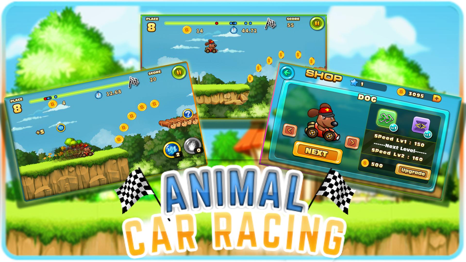 Animal Car Racing_游戏简介_图2
