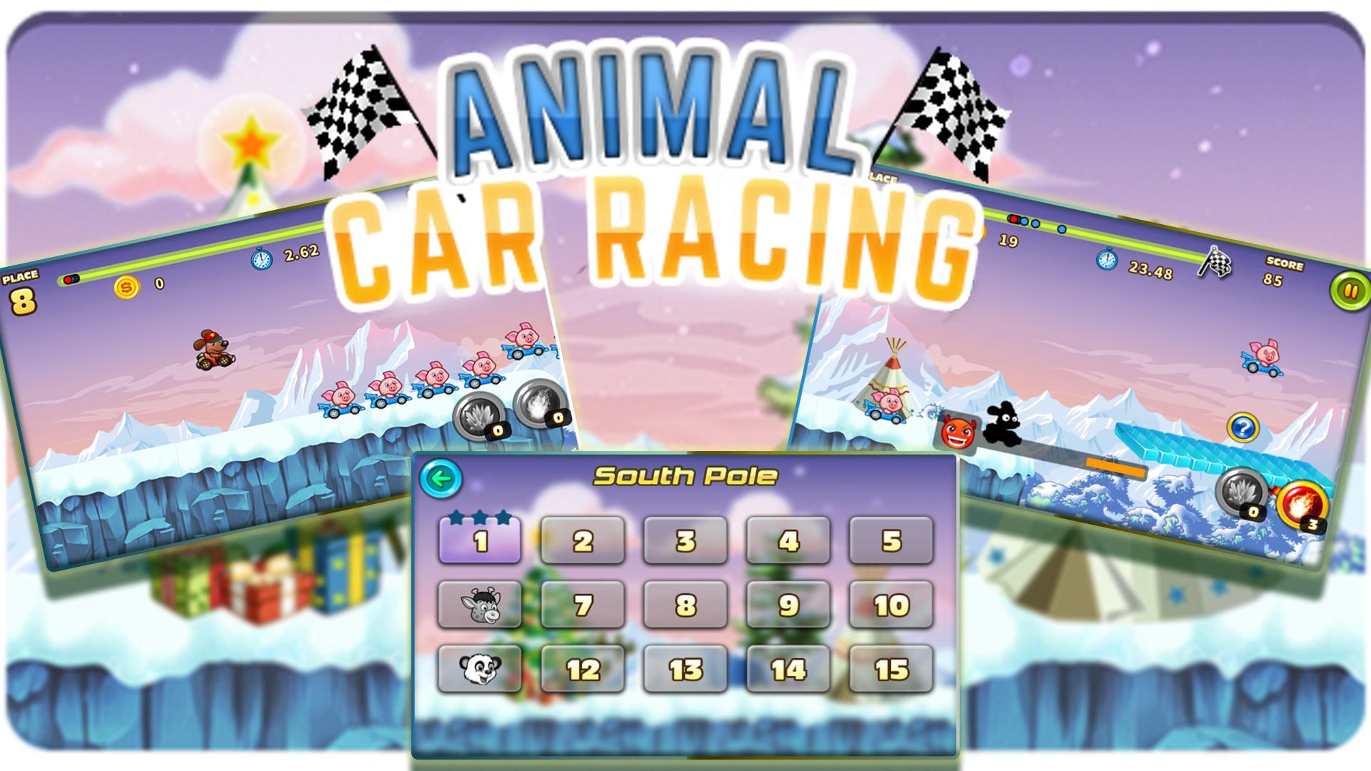 Animal Car Racing_游戏简介_图3