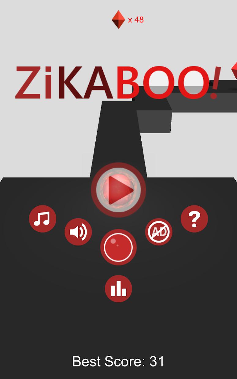 ZiKaBoo! - 3D 曲折倒数滚球游戏_截图_3