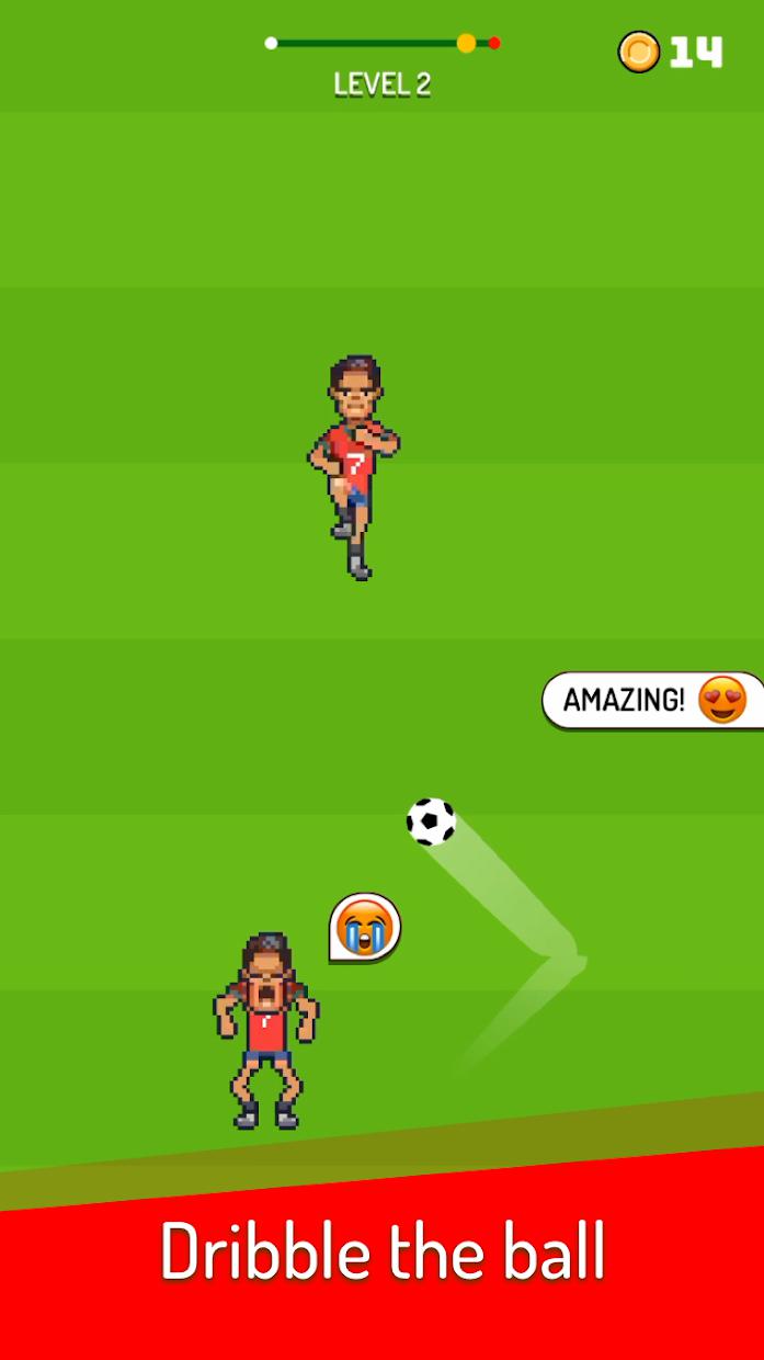 Dribble Ball - Football endless runner_截图_3