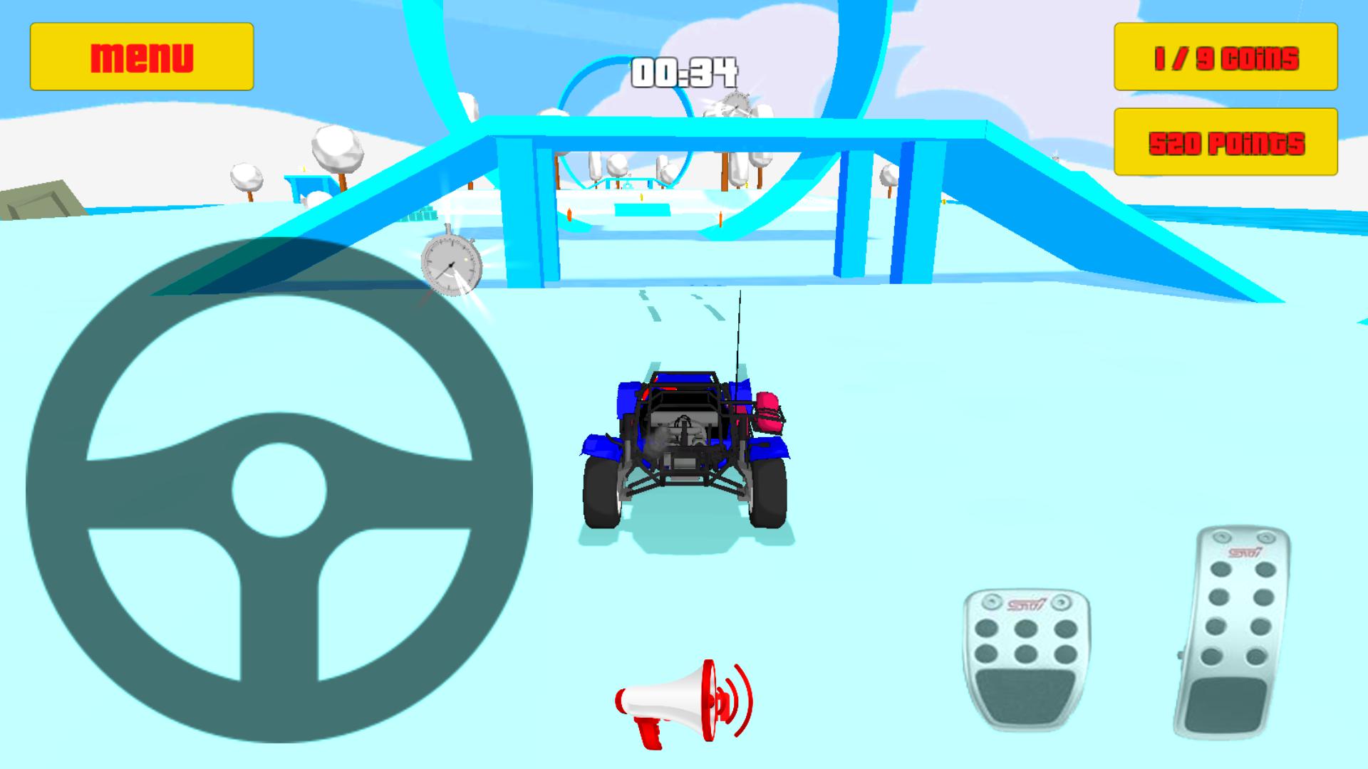 婴儿 汽车 玩转3D - 赛车游戏_截图_4