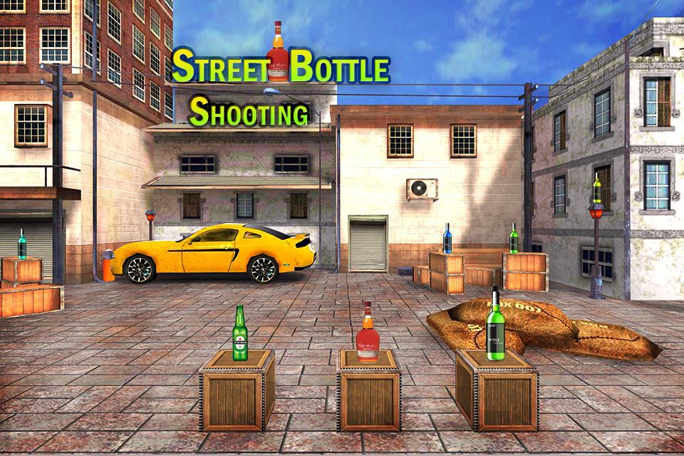 Street Bottle Shooting