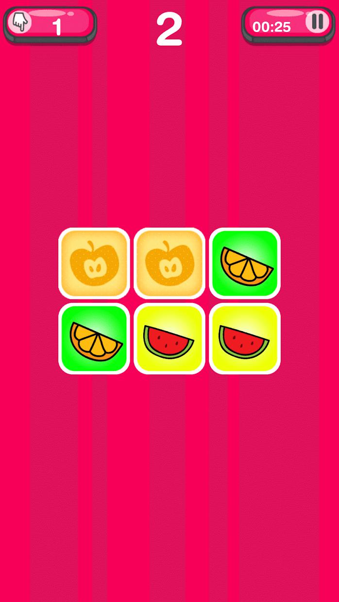 Fruits Matching Game for Kids_截图_3