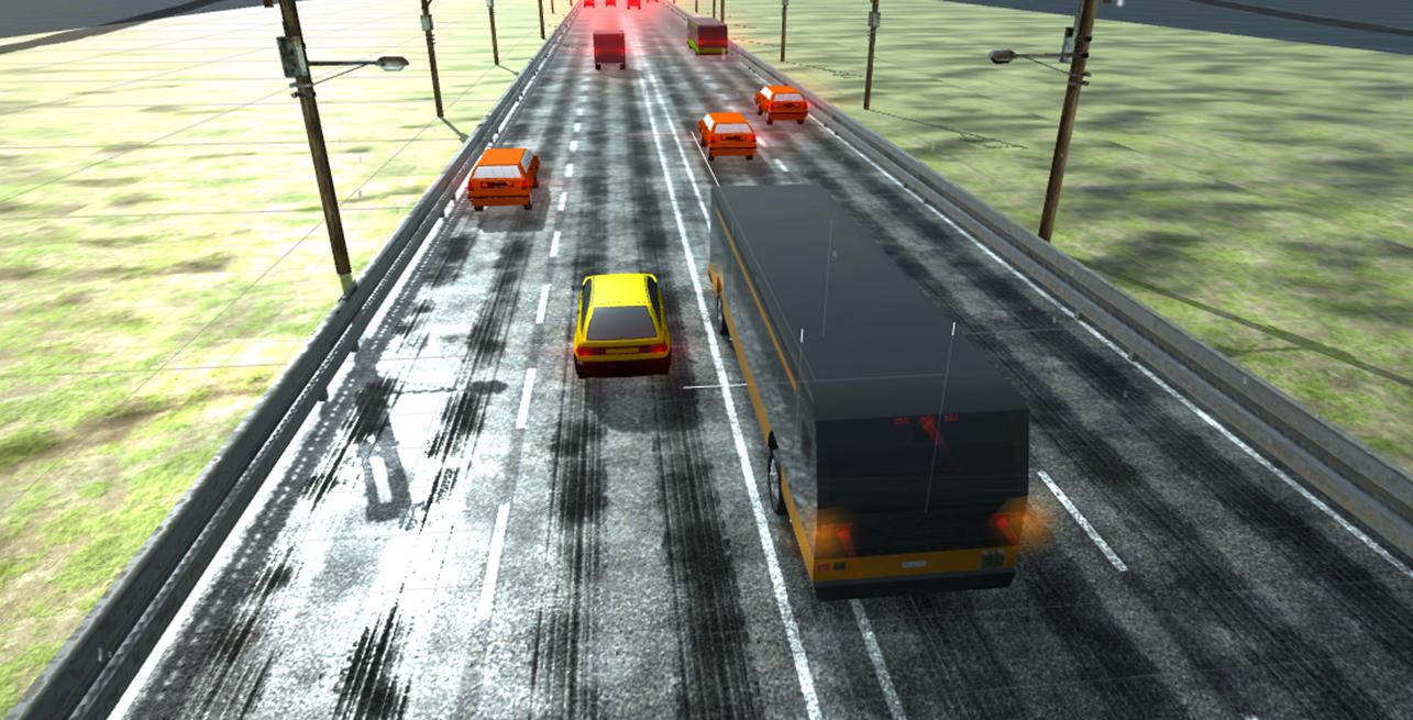 Endless Car Racing on Highway in Heavy Traffic_游戏简介_图2