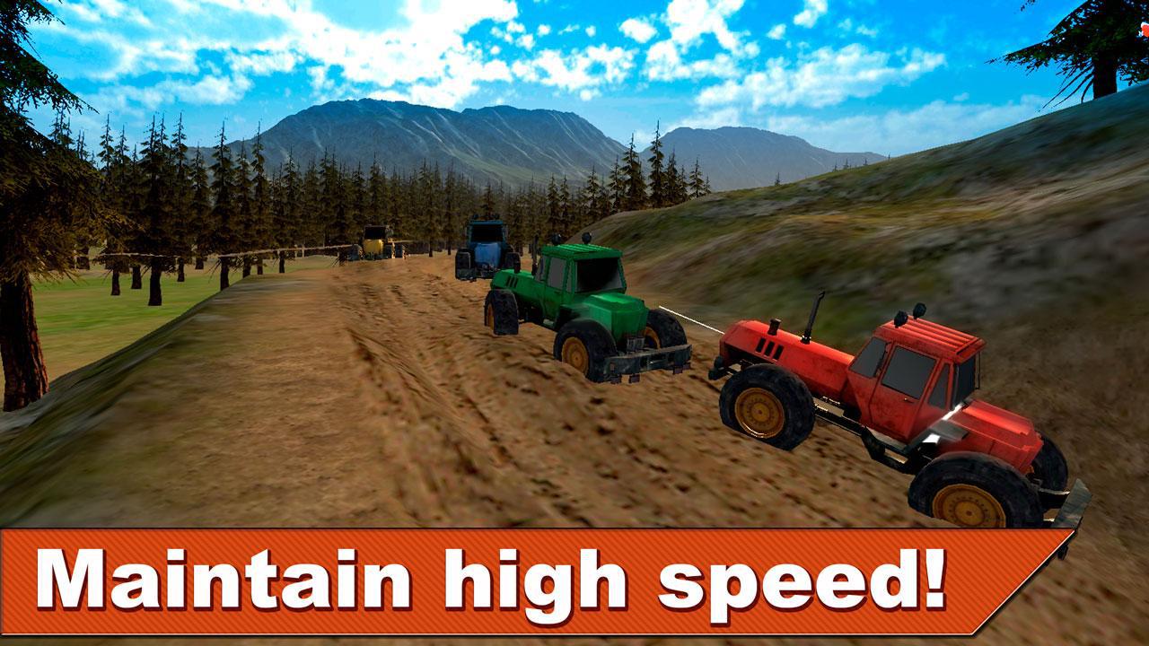 Farming Tractor Racing 3D_截图_2