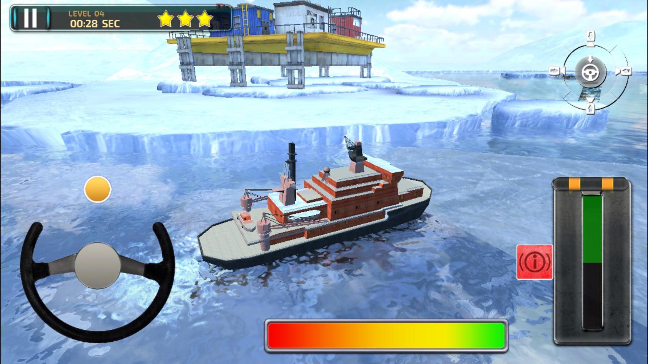 Icebreaker Boat Simulator Parking Games 2017_截图_5