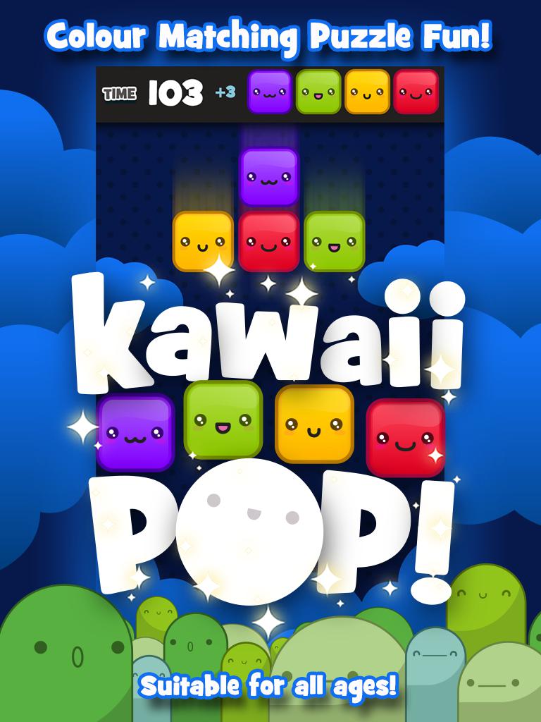 Kawaii Pop Colour Match Puzzle_截图_2