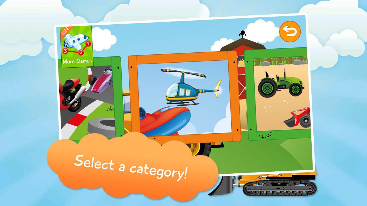 Vehicles Puzzles for Toddlers!_游戏简介_图2