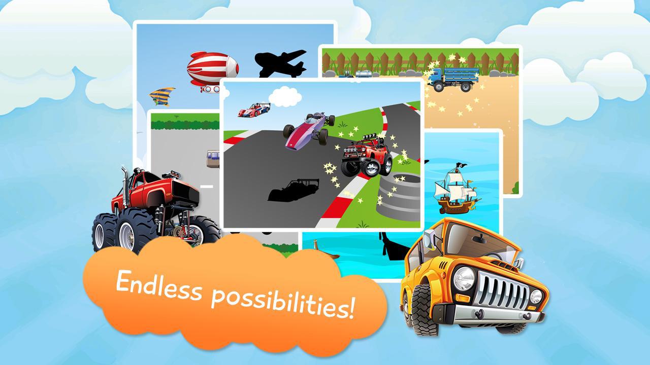 Vehicles Puzzles for Toddlers!