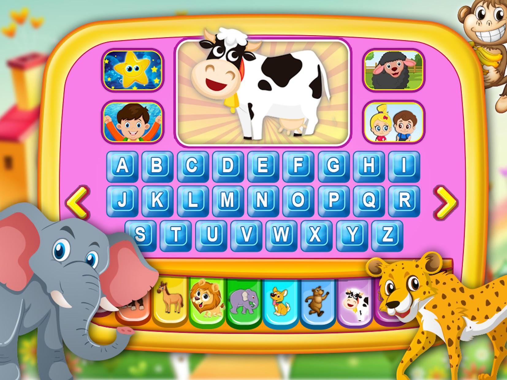 Alphabet Tablet - Piano,Animals,Toy Educational_截图_5