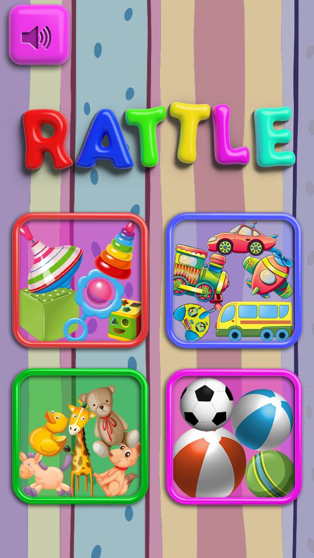 Rattle - game for kids