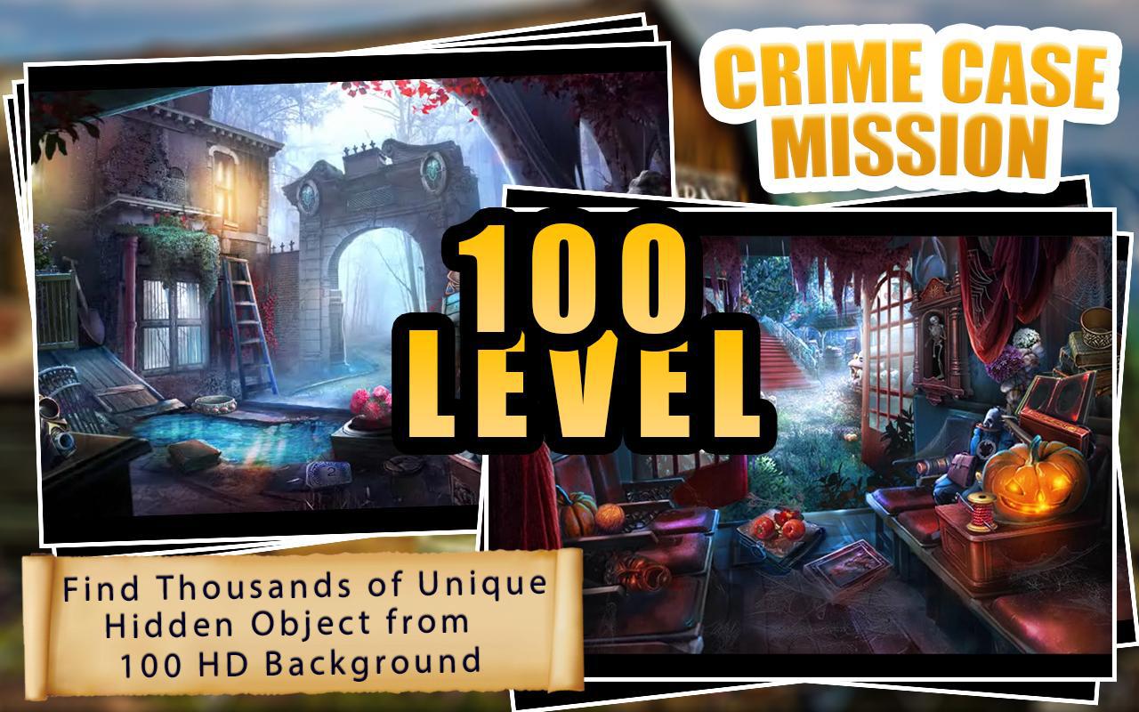 Crime Case Mission : Hidden Object Game 100 Levels