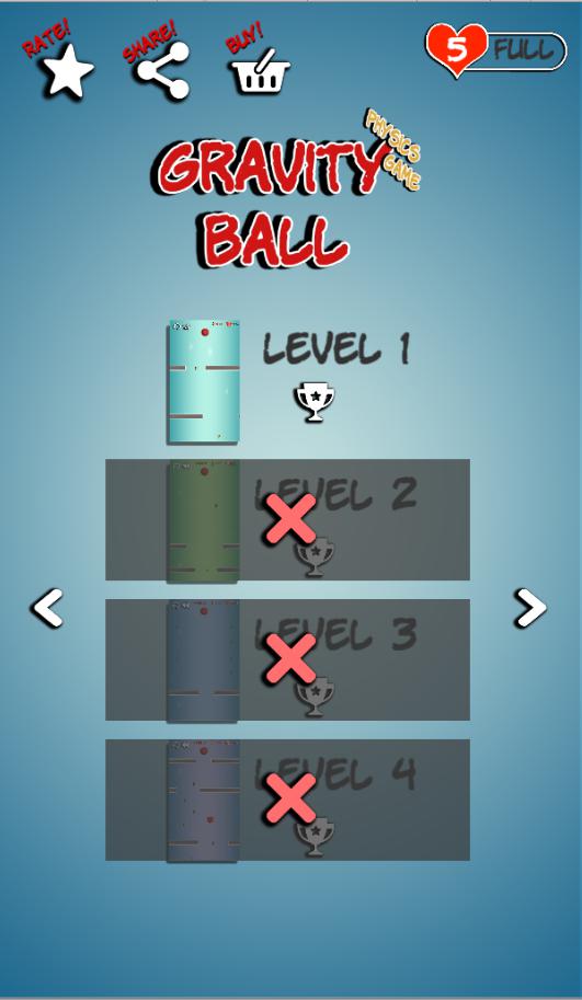 Gravity Ball PRO - draw physics game_截图_3