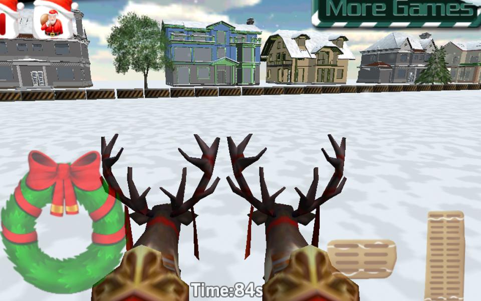 圣诞老人的雪橇停车3D Santa_截图_3