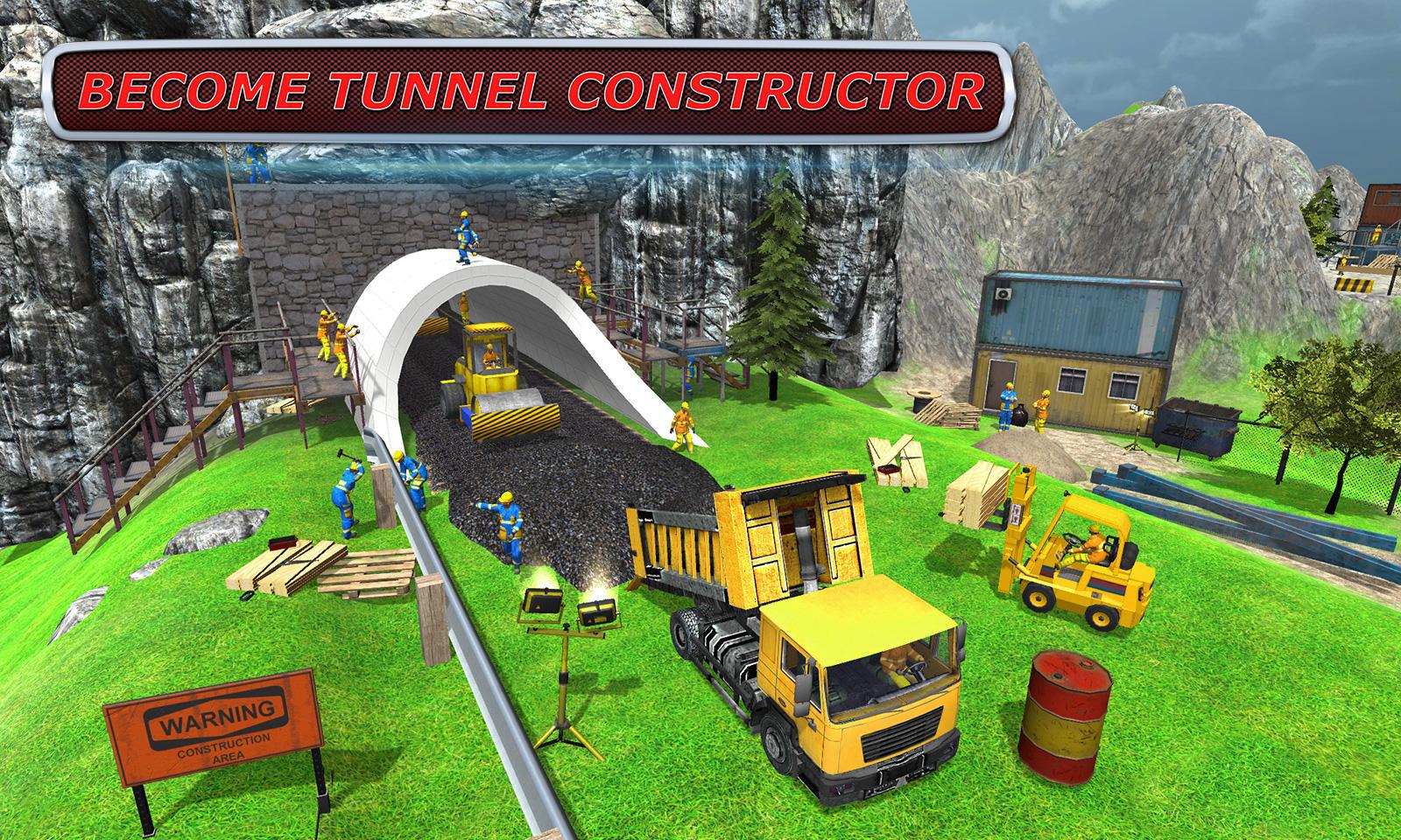 隧道公路：建造，建造和货物模拟器