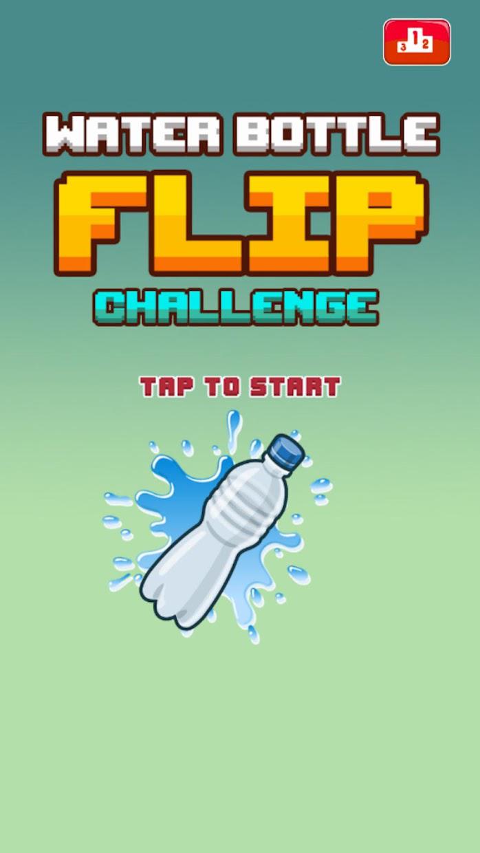 challenge of water bottle flip