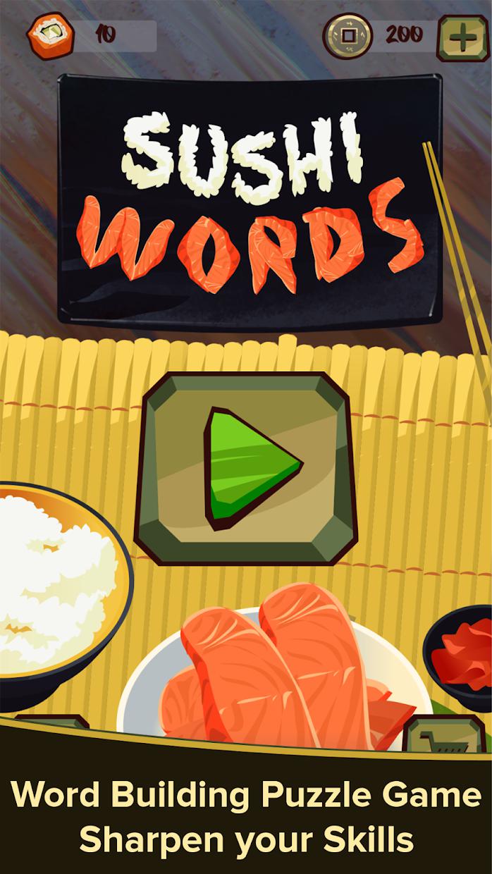 Word Sushi – Puzzle games and Word scramble_截图_2