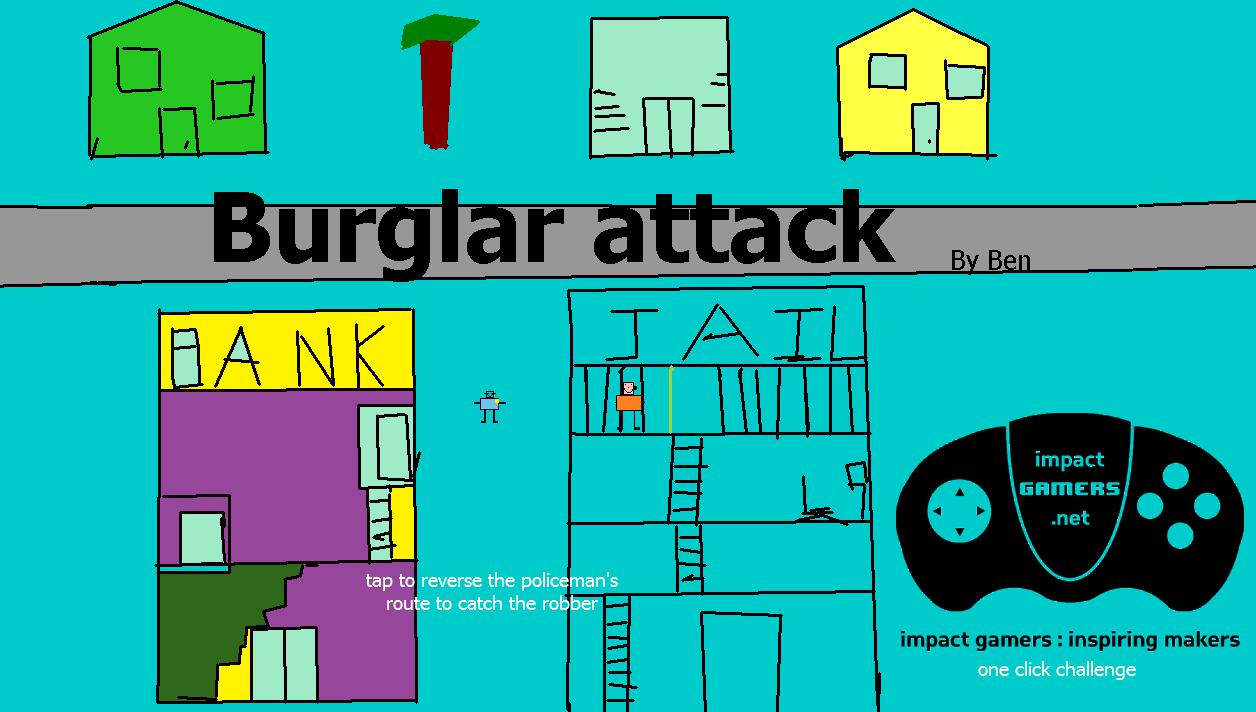 Burglar attack - one click game_游戏简介_图4