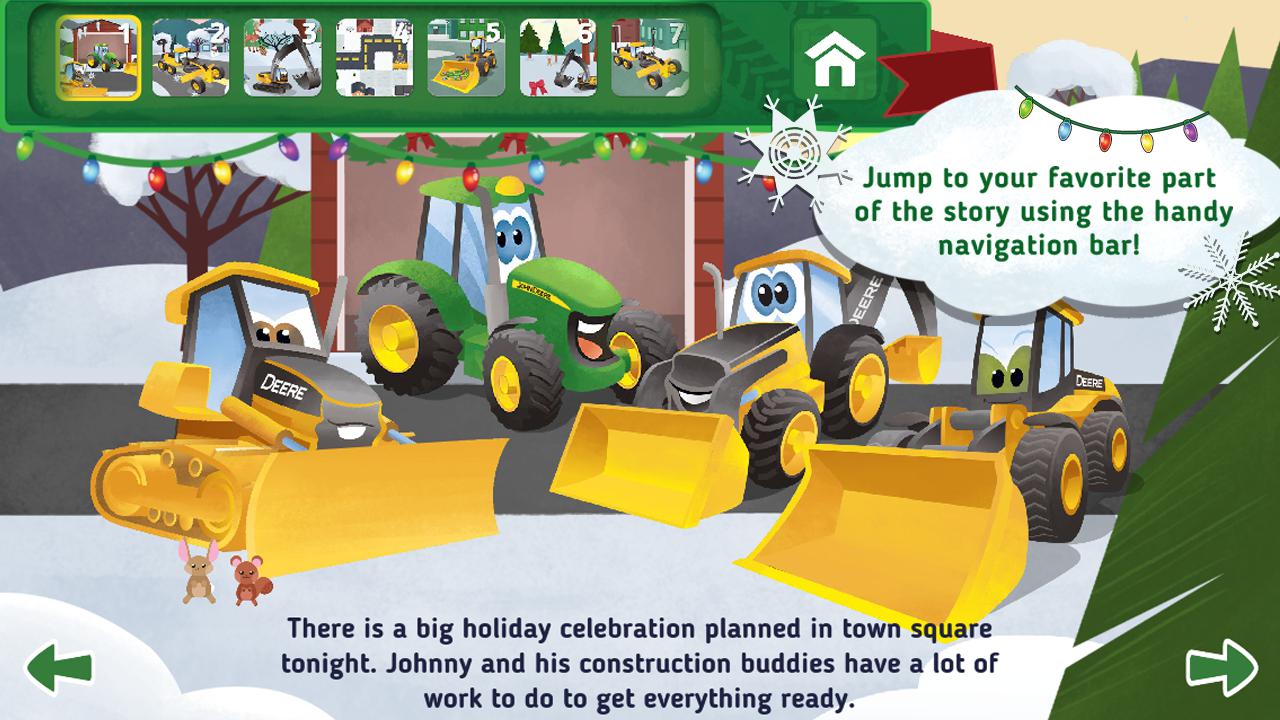 Johnny Tractor's Snow Day