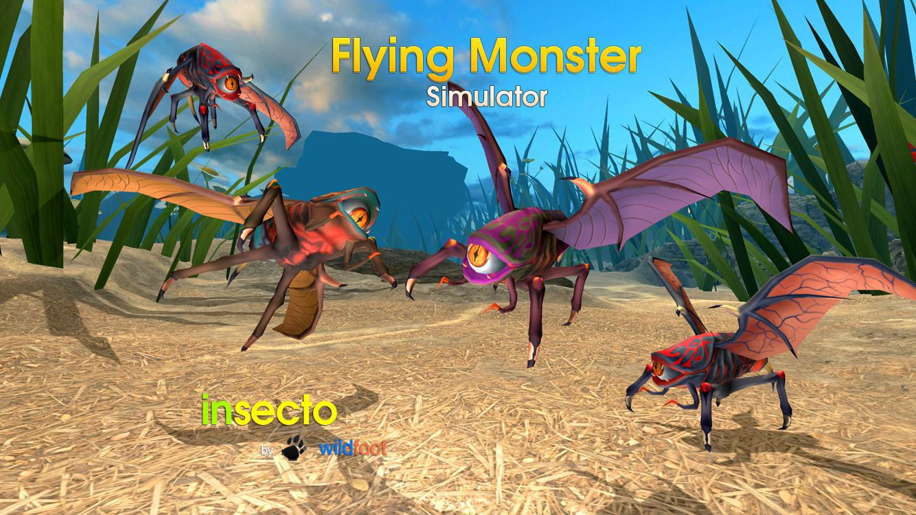 Flying Monster Insect Sim_截图_3