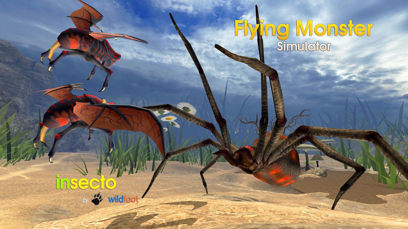 Flying Monster Insect Sim_截图_4