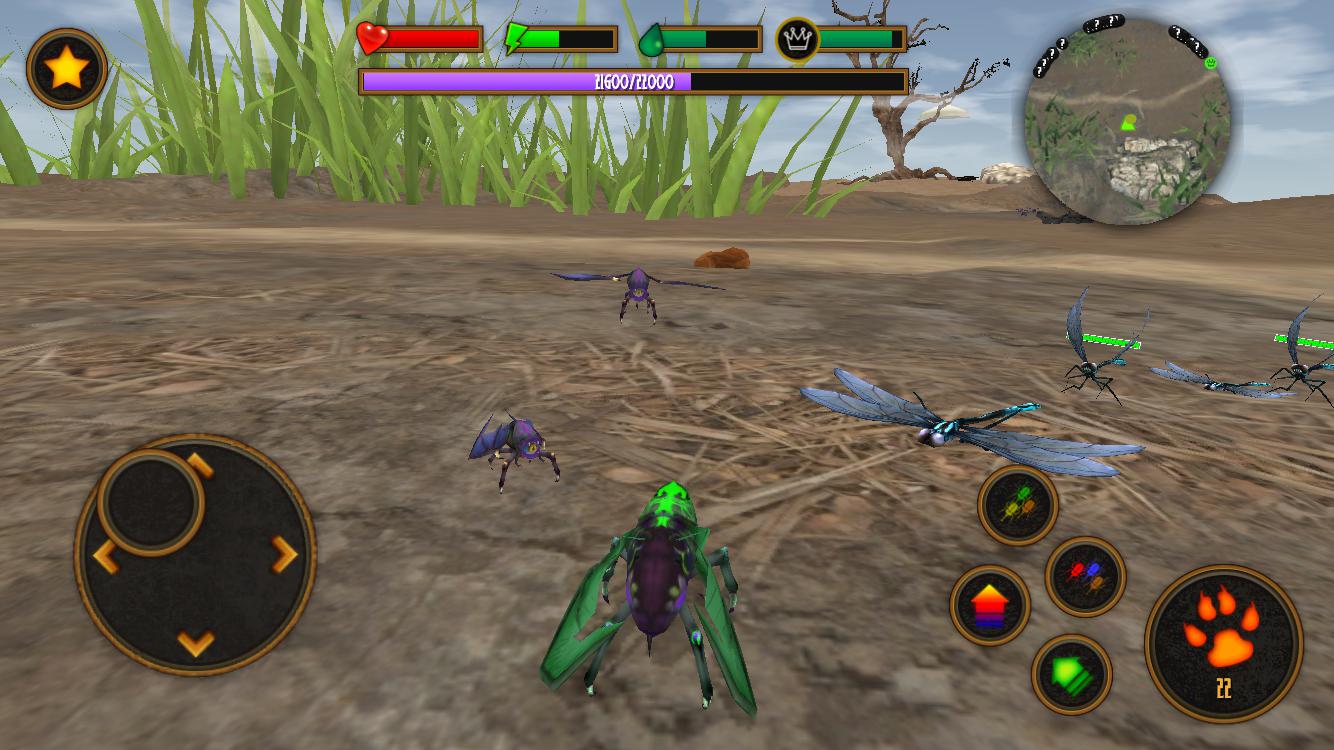 Flying Monster Insect Sim_截图_6