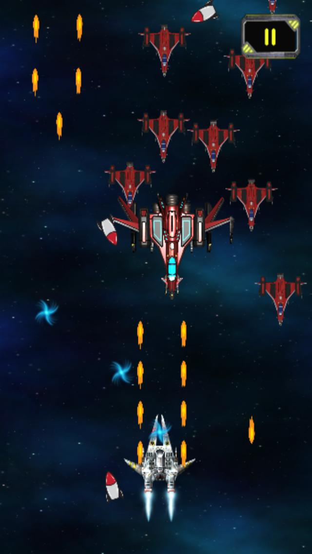 sky fighter shooter galaxy space war strike attack
