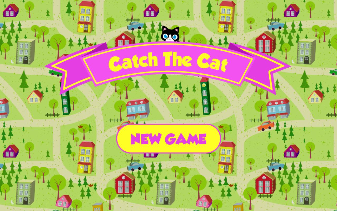 Catch The Cat. Kids Game