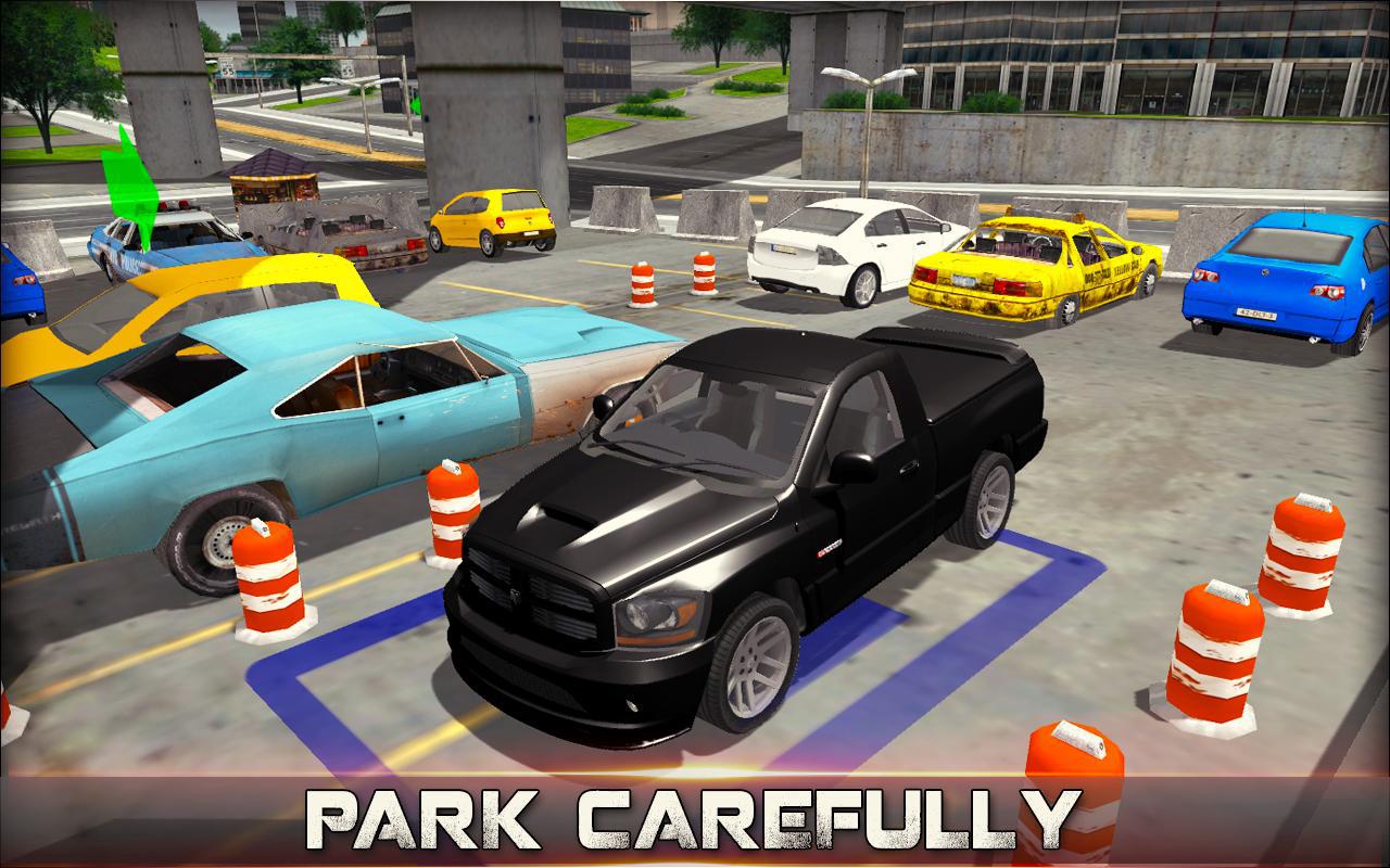汽车 主动 游戏 2018： 汽车 停车处 模拟器 游戏_截图_3