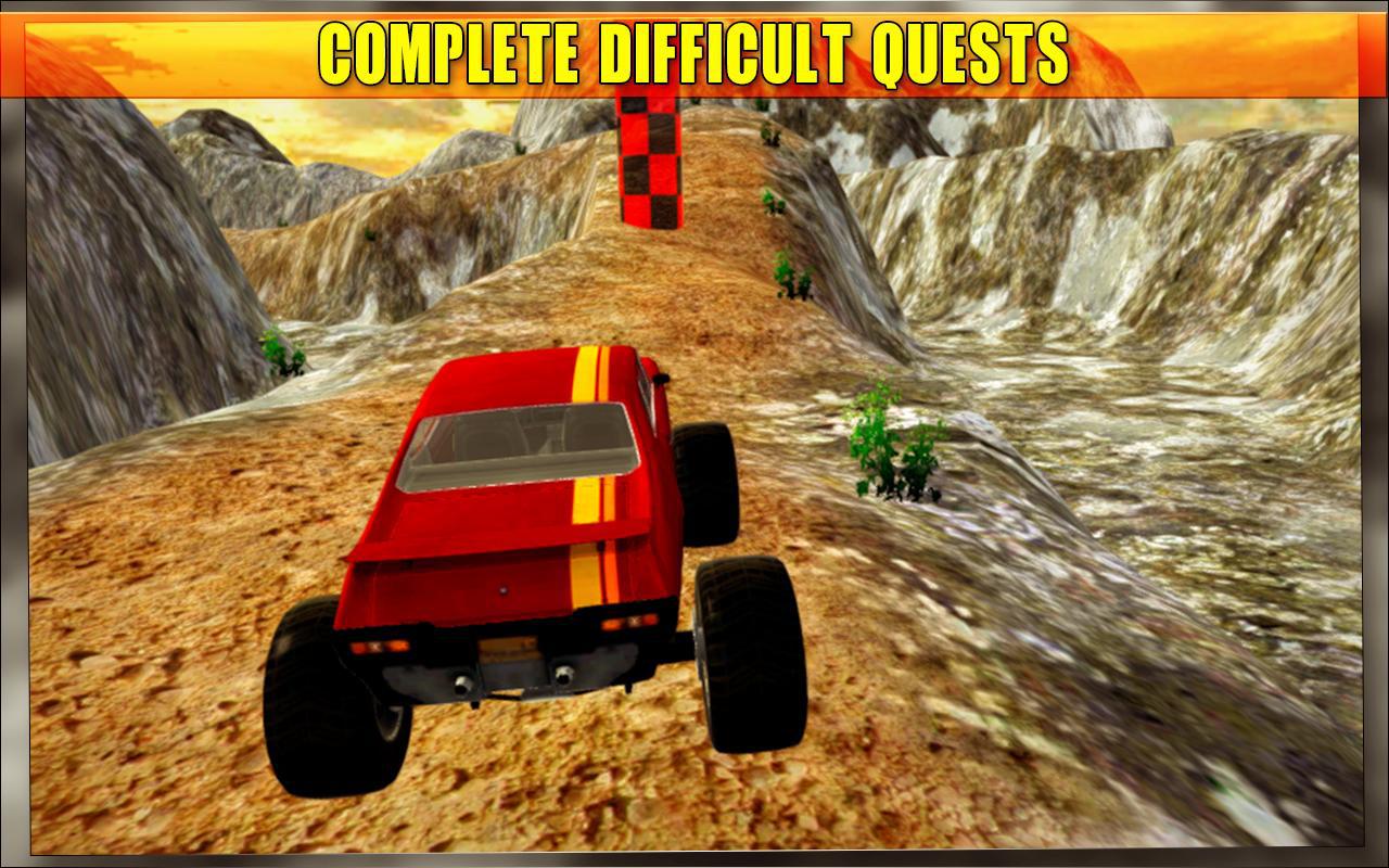 Impossible Car : Mountain Track  Stunt Drive_截图_5