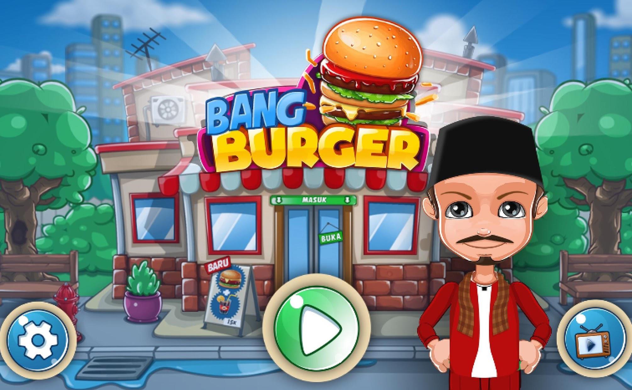 Bang Burger - Abang Tukang Hamburger Koki Memasak