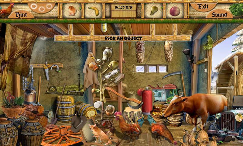# 70 Hidden Objects Games Free New Fun Barn Yard_截图_5