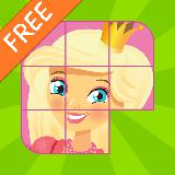 Princess Sliding Puzzle - Free