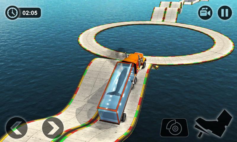 Impossible Whale Transport Truck Driving Tracks_截图_4