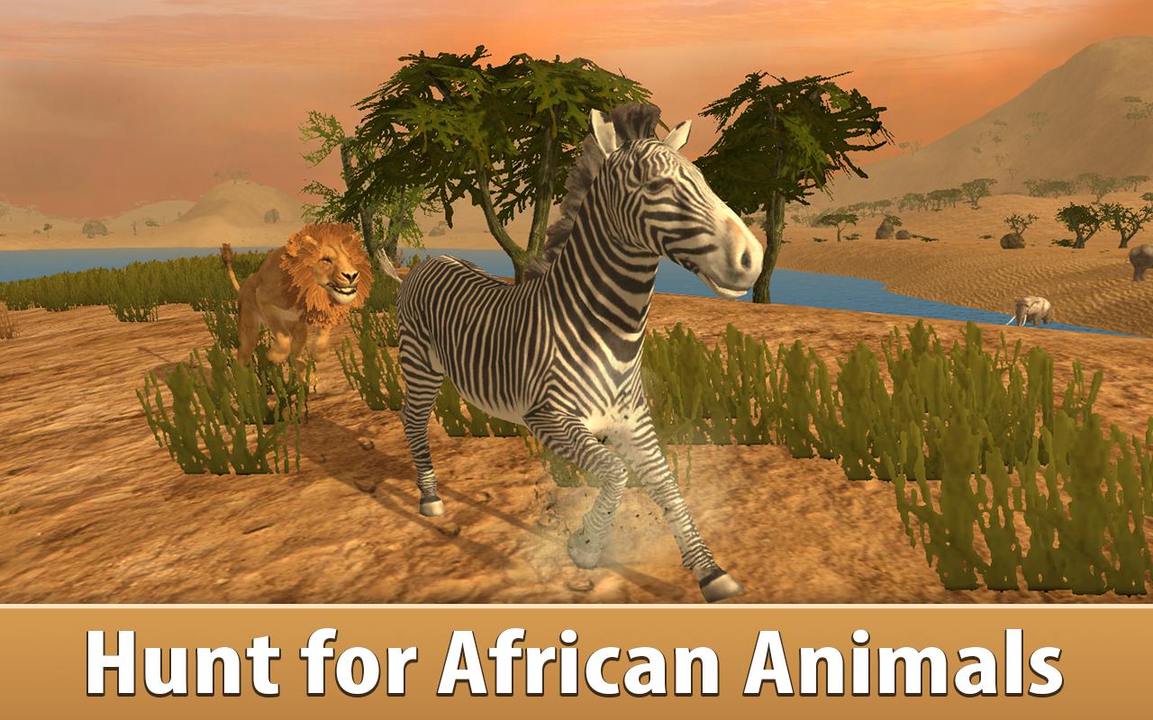 野生非洲狮子模拟器3D_截图_2