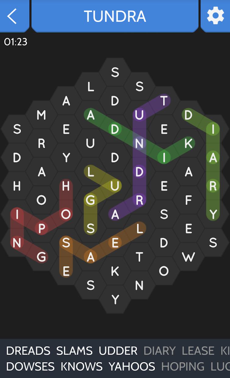Word Search: Hexagons_截图_2
