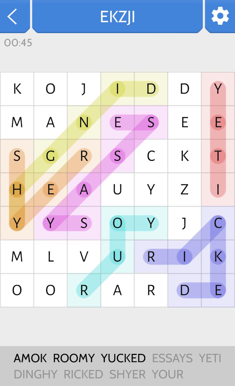 Word Search: Hexagons_截图_3