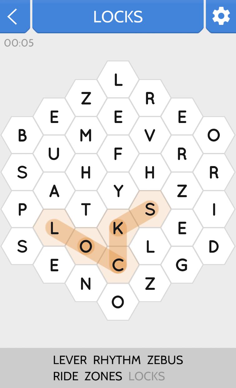Word Search: Hexagons_截图_4