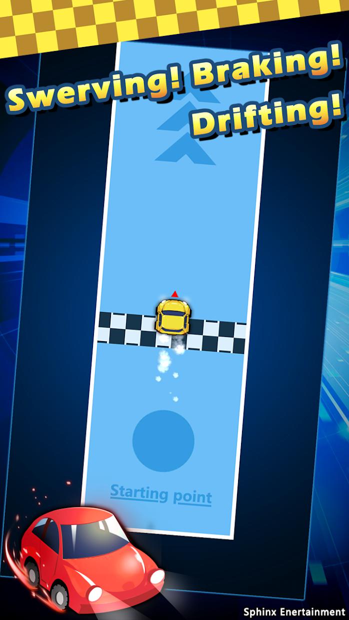 Spin Road: Finger Driver - Free and fun car game_截图_3