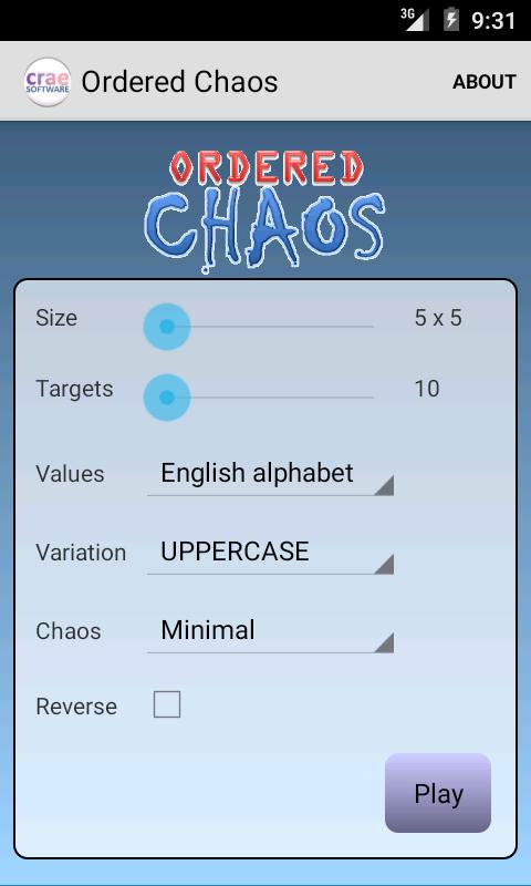 Ordered Chaos_截图_3