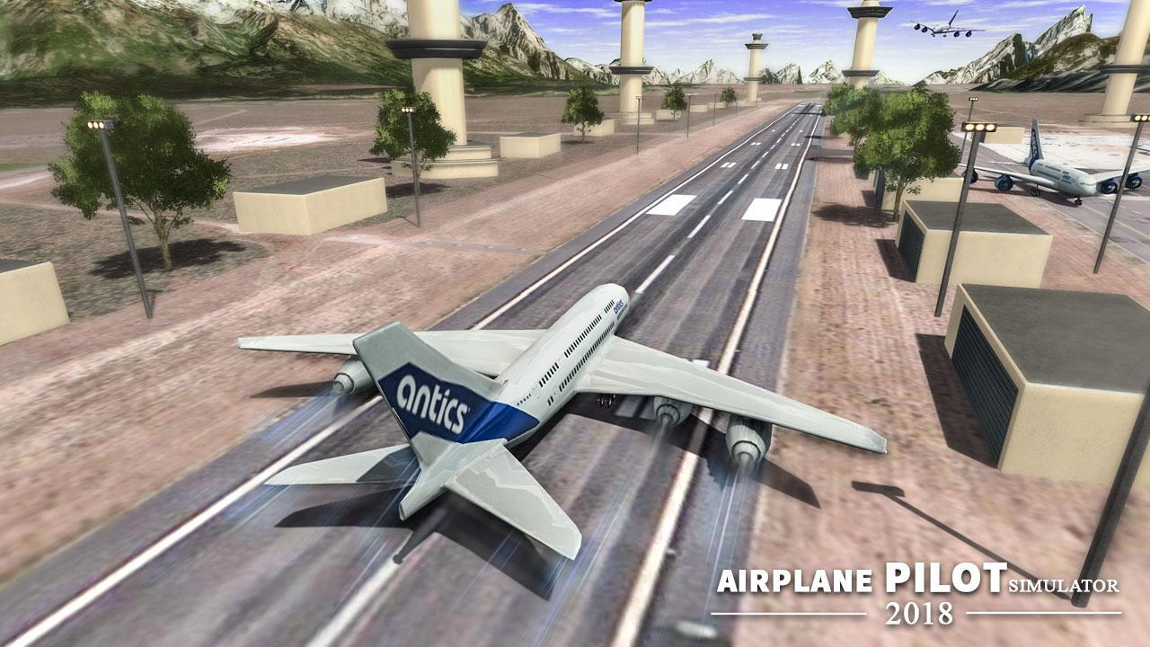 飞机飞行飞行游戏3D