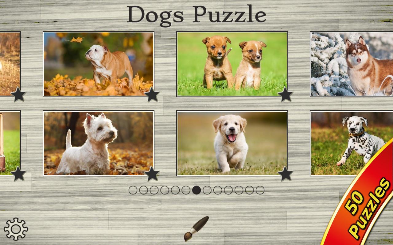 Dog Puzzles - Play Family Games with kids_游戏简介_图2